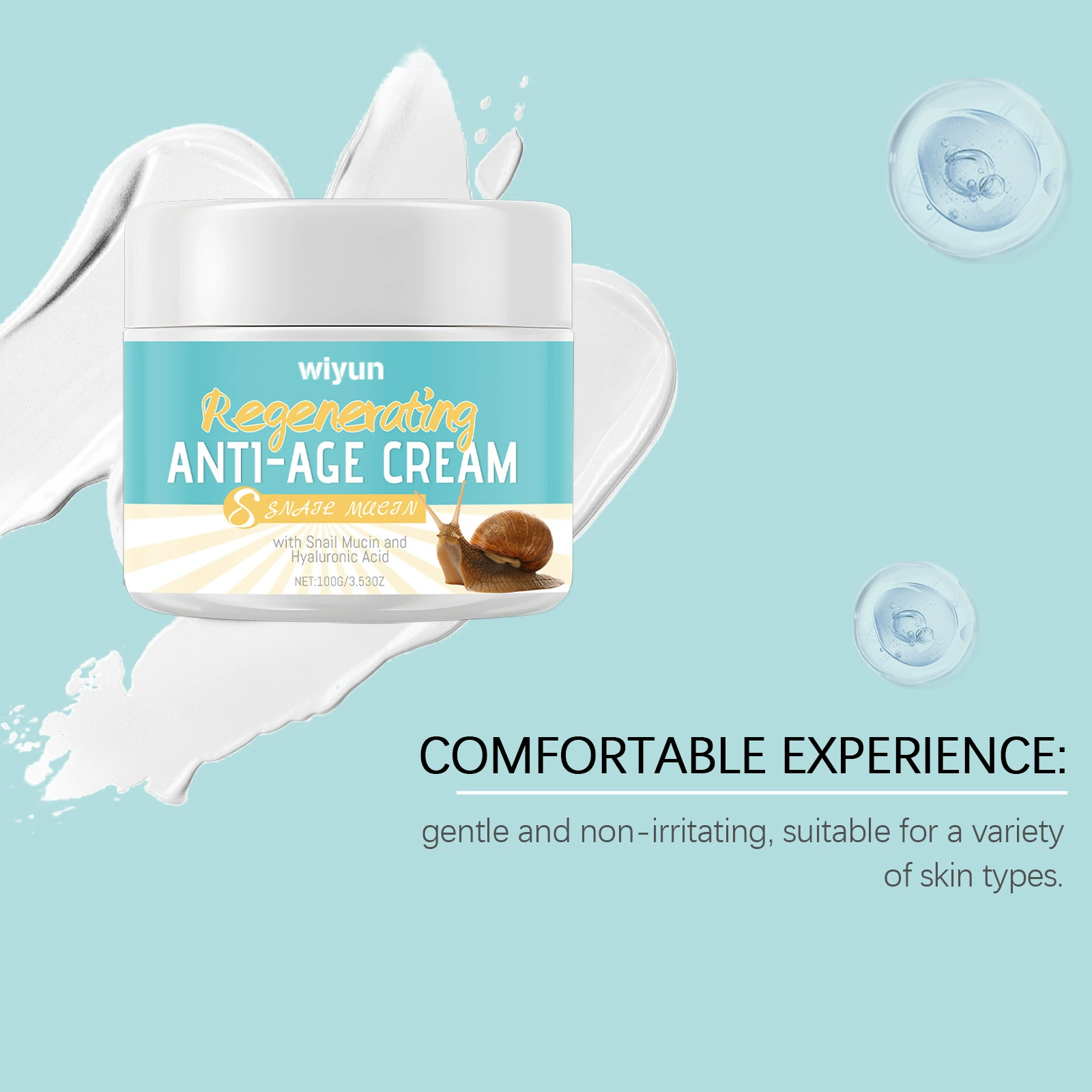 WIYUN Moisturizing cream, shiny toner, long-term effect