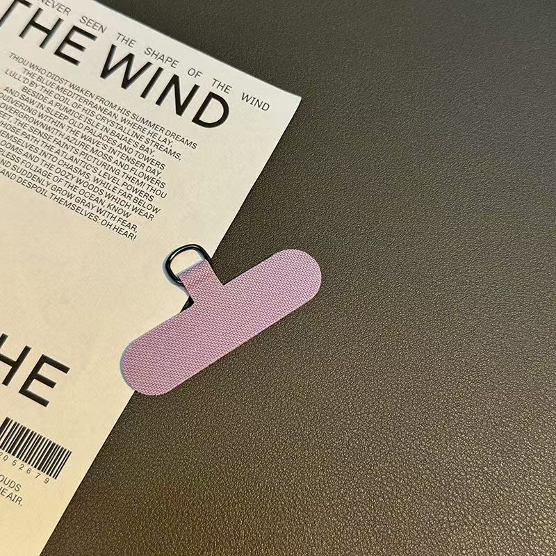 Teléfono móvil cuerdas espaciador clip D-buckle tela curada tarjeta fijación colgante de anillo de metal colgante