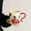 Medieval Big Belly Cup-Rose Paradise