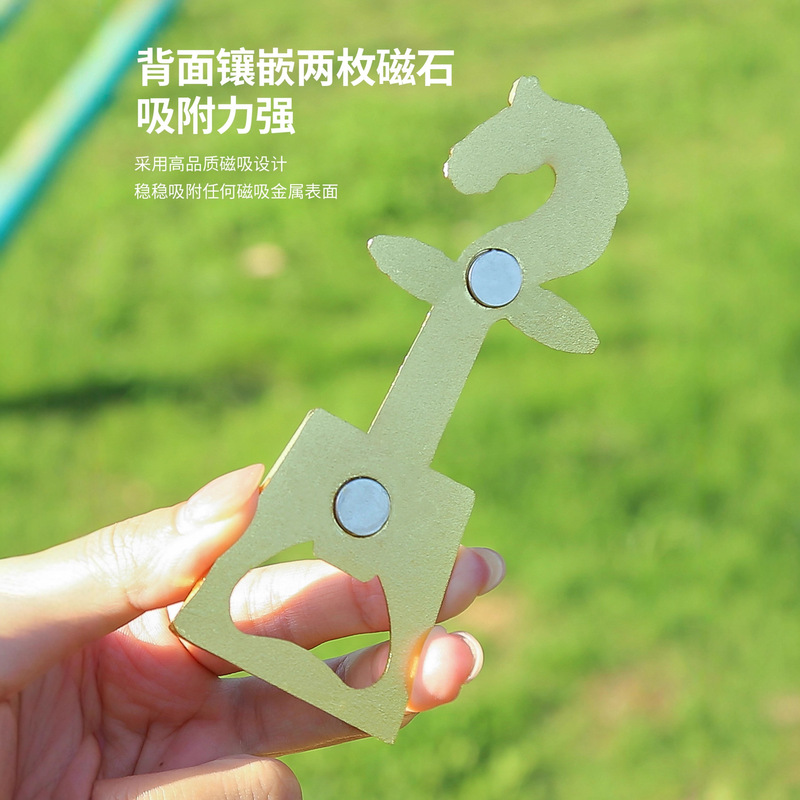 内蒙古马头琴文创冰箱贴双磁吸金属实用开瓶器旅游送伴手礼纪念品|undefined