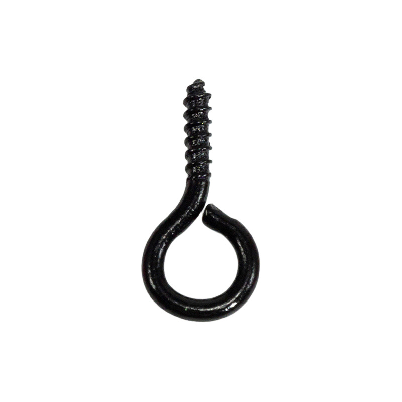 Accesorios de la joyería DIY 100 color spray pintura ovejas cuerno clavo tornillo ojo mirando teléfono caso colgante llavero