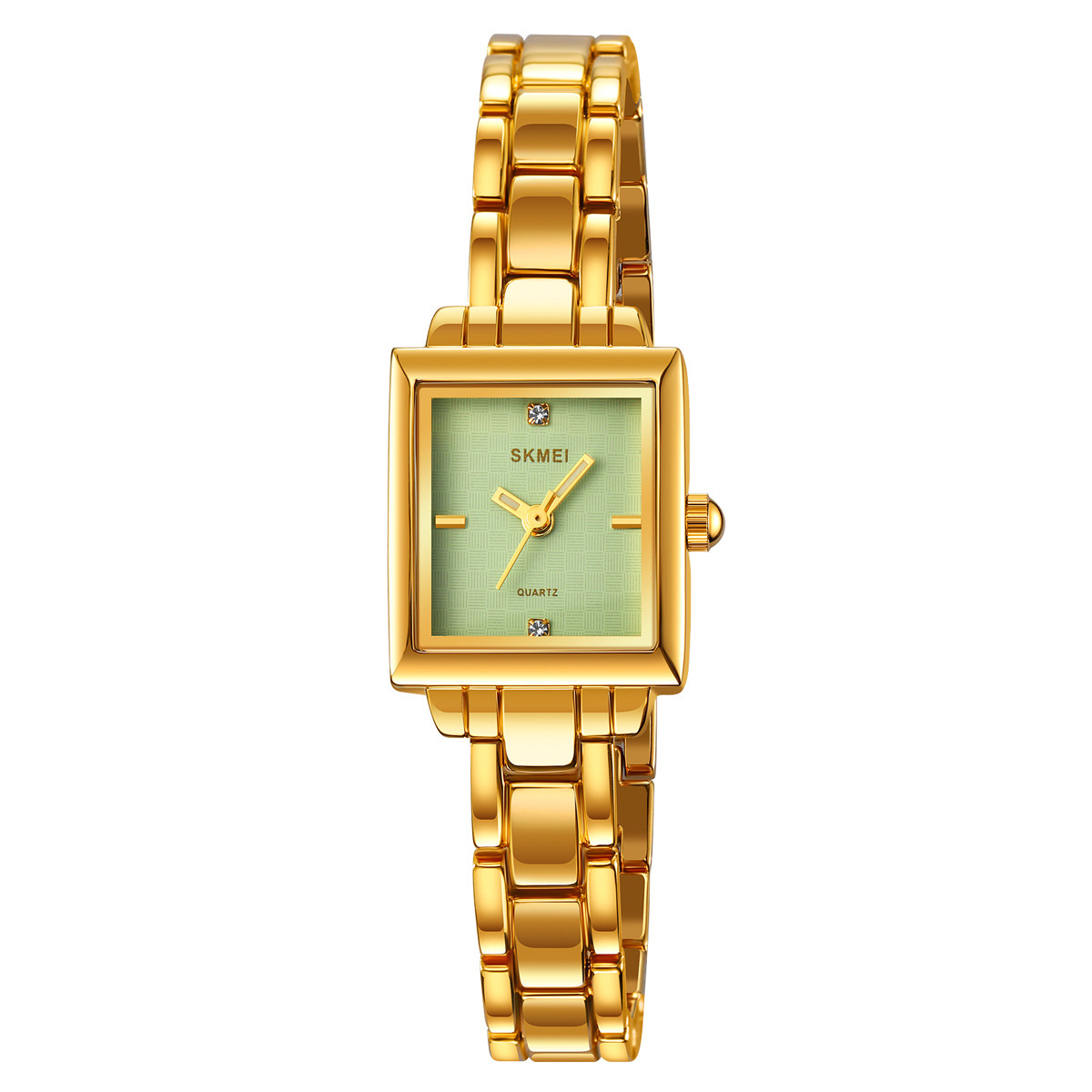Momento cuadrado de diamantes para mujeres relojes de cuarzo retro regalos personalizados comercio exterior fábrica de fuente al por mayor