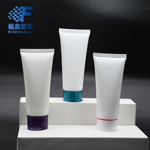 New strange big teeth flip 100ml facial cleanser PE hose European flip medical ointment facial cleanser tube