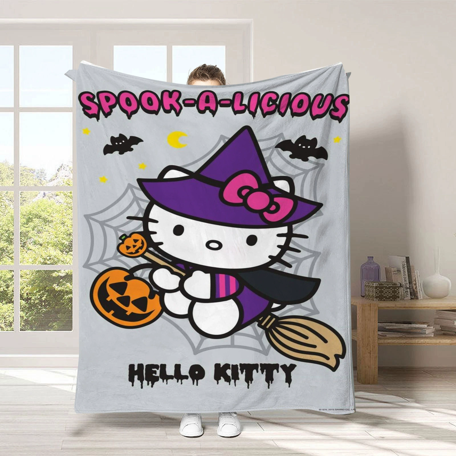 Hello kitty, детское одеяло для сна, диван для сна, хэллоуин, увеличенная толщина, ()