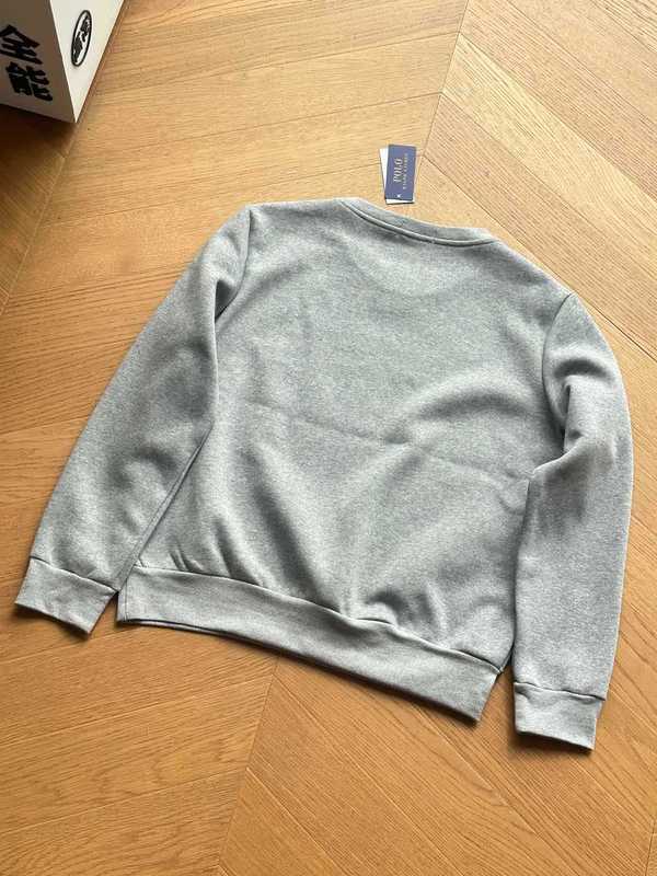 跨境外贸R*L拉夫抓绒圆领套头休闲卫衣秋冬保暖上衣男女同款情侣|undefined