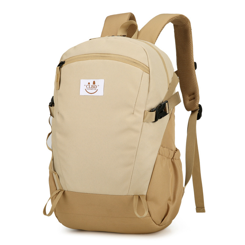 Manufacturers supply nylon sports backpack new solid color backpack wholesale multi-purpose portable off-road
