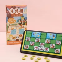 Игра в шахматы для студентов, образовательная настольная игра для раннего образования, портативная магнитная шахматная доска, шашки, шахматы с зверем, шахматы с зверем