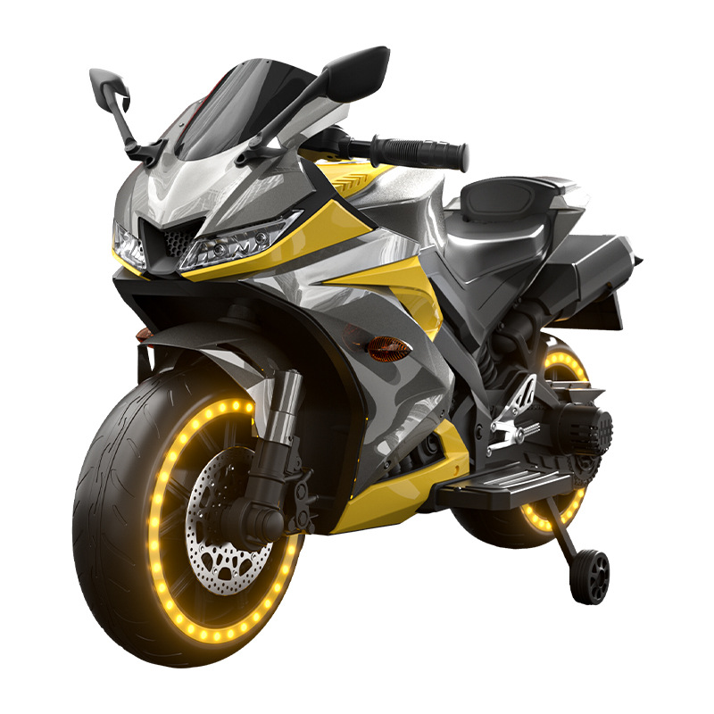 Moto Eléctrica de Dos Ruedas para Niños para 3-9 Años de PP, Recargable image 5