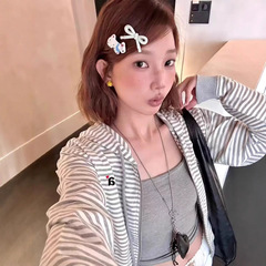 即墨厂家~韩国ae*美式慵懒风复古宽松休闲连帽字母长袖卫衣上衣
