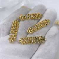 Полый логотип, фирменный знак, шляпа, резной знак, ювелирный полуфабрикат, материал для ювелирных изделий своими руками