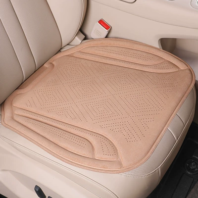 pad, breathable premium seat cushion, Four Seasons Pad - khaki-color-1-piece-of-drivers-seat-cushion