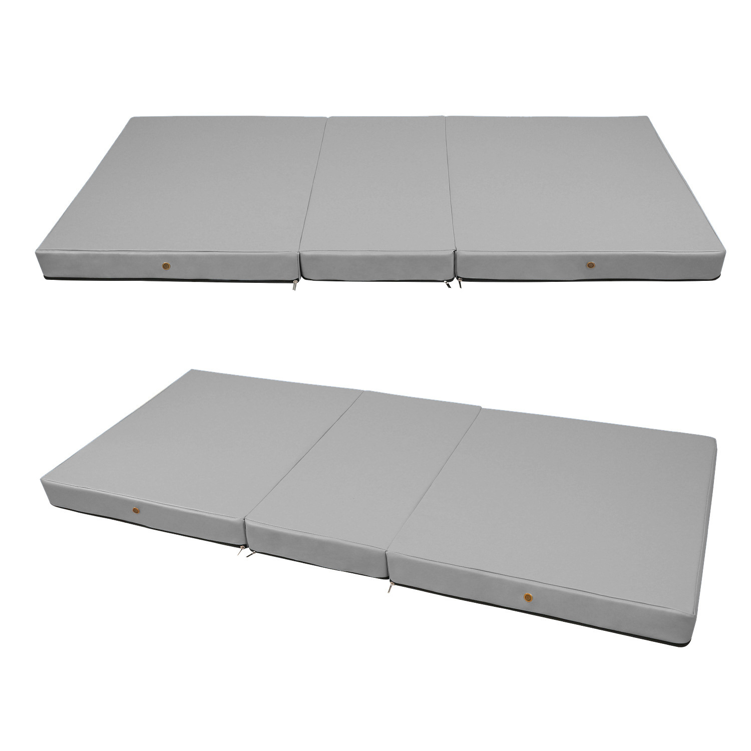 Nuevo colchón plegable de esponja cuatro estaciones general perezoso almohadilla de siesta al suelo almohadilla a prueba de humedad artefacto almohadilla triple plegable
