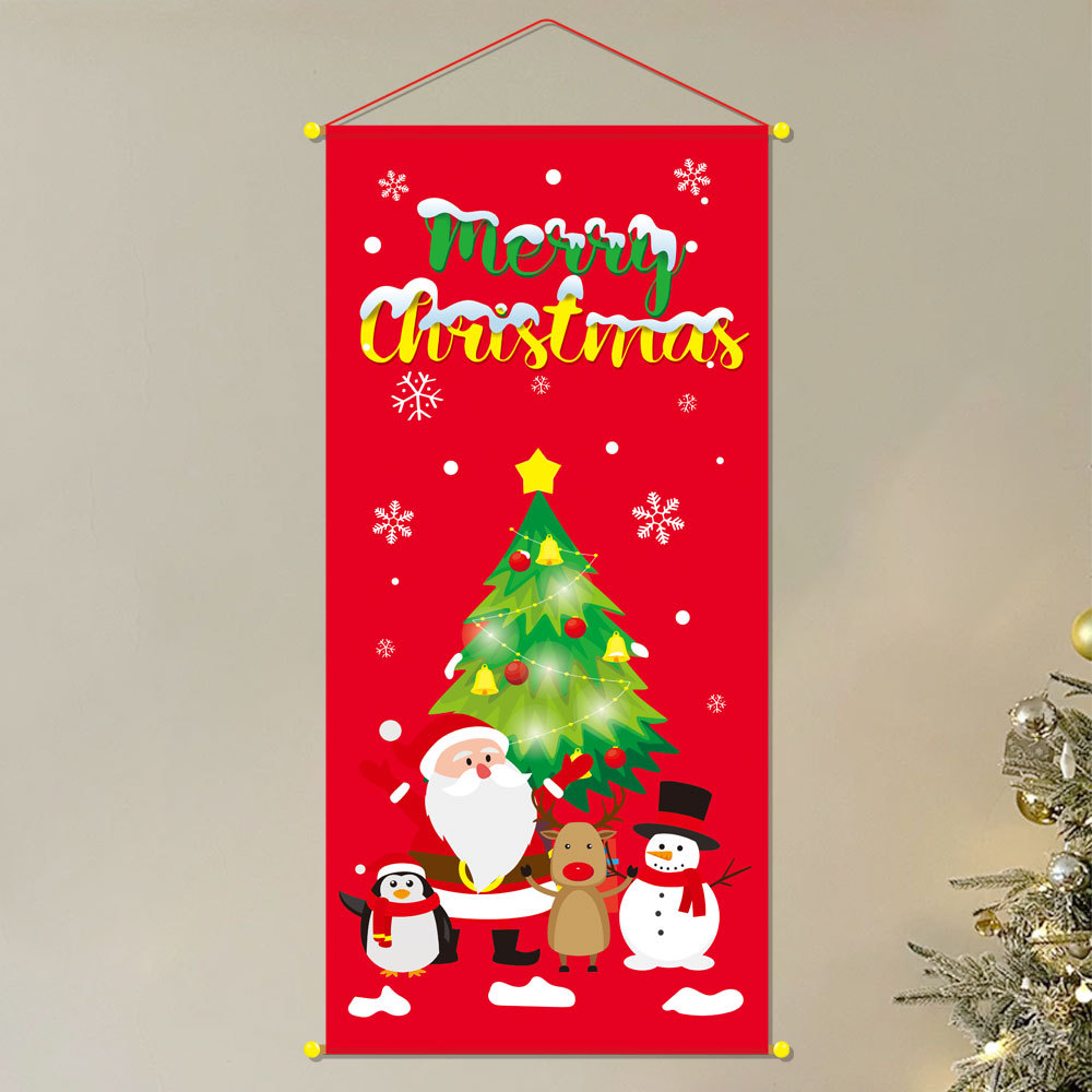 HL 크리스마스 행잉 천 [G-005]