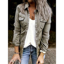 S 71376 Mid-length women's denim jacket �г���Ůʿţ������