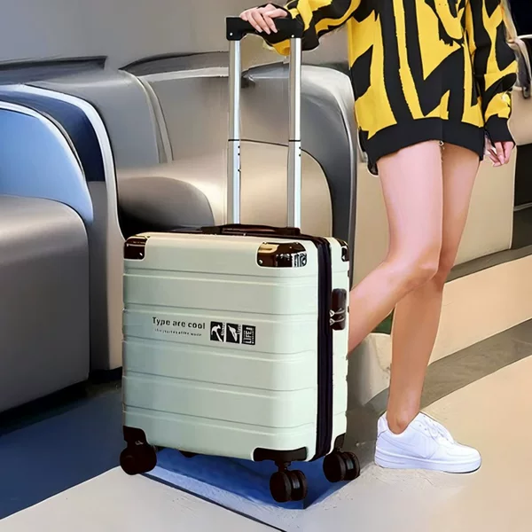 Multifunctional Suitcase with High Aesthetic Value, Trendy Japanese and Korean Style Travel Case, 14-Inch Lightweight Suitcase with Universal Wheels, Small Luggage Wholesale