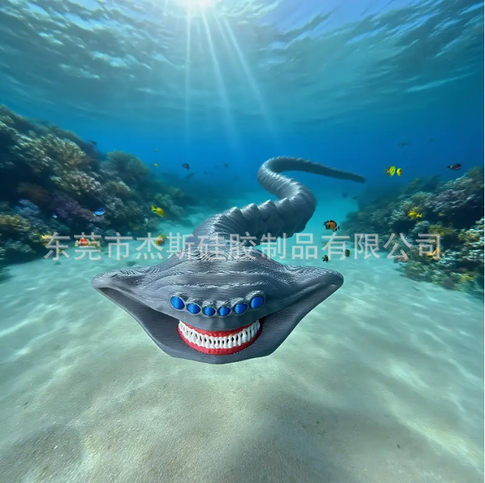 Deep Sea Explorer Toy Model 3D Printed Deep Sea Expedition Giant Sea Monster Mayabru Leviathan Monster Movable Ornament