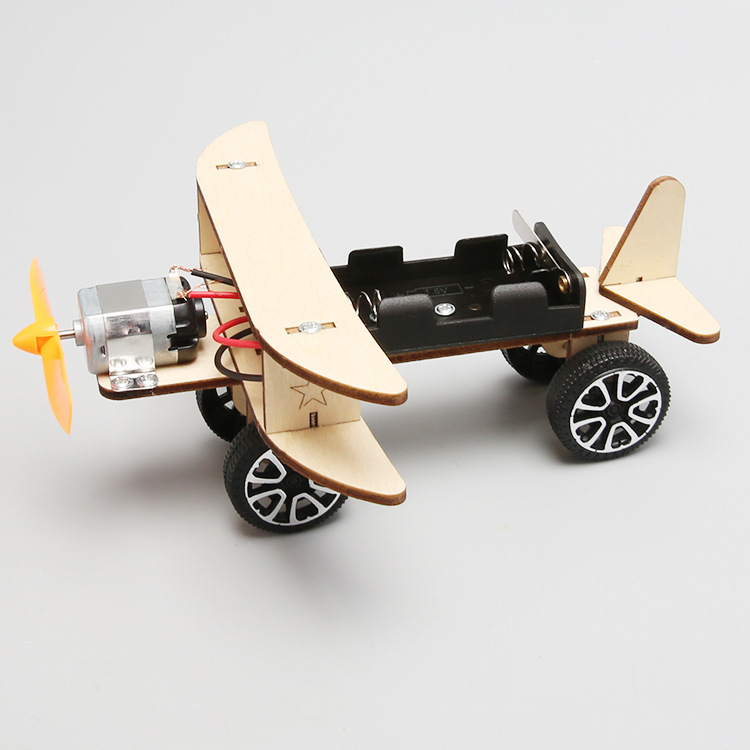 科学技術の小さいのは電動の滑走する飛行機のdiyの手作りのアホウドリの飛行機の模型の実験材料の学生のおもちゃを作ります。|undefined