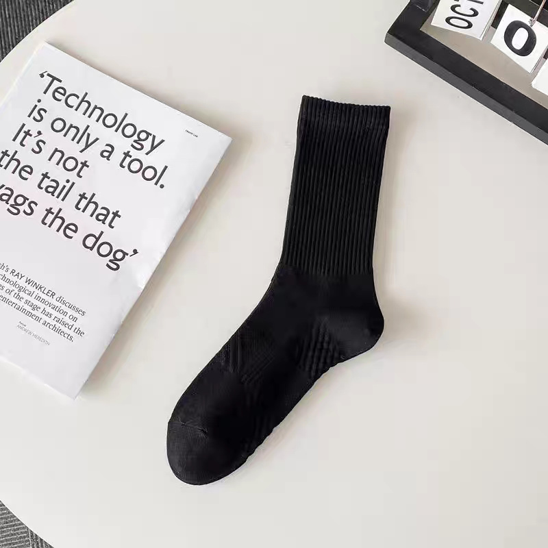 긴 튜브 마사지 바닥 검정색