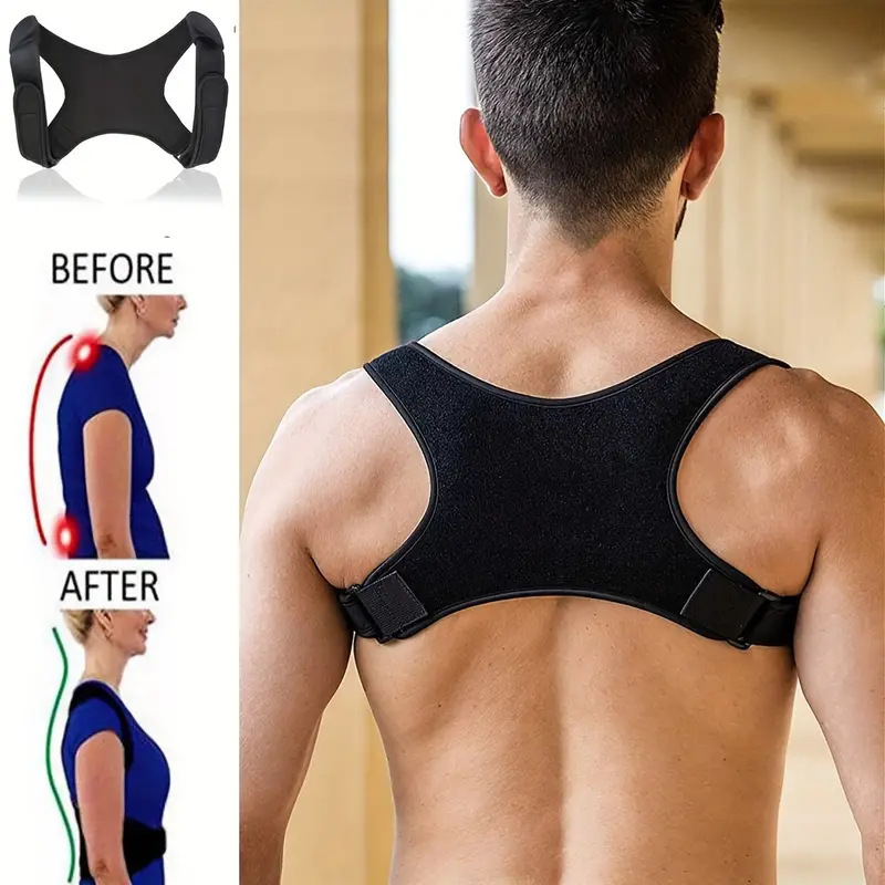 Explosive back correction with memory neck protection anti-hunchback adult boys and girls students correct posture shoulder protection back protection