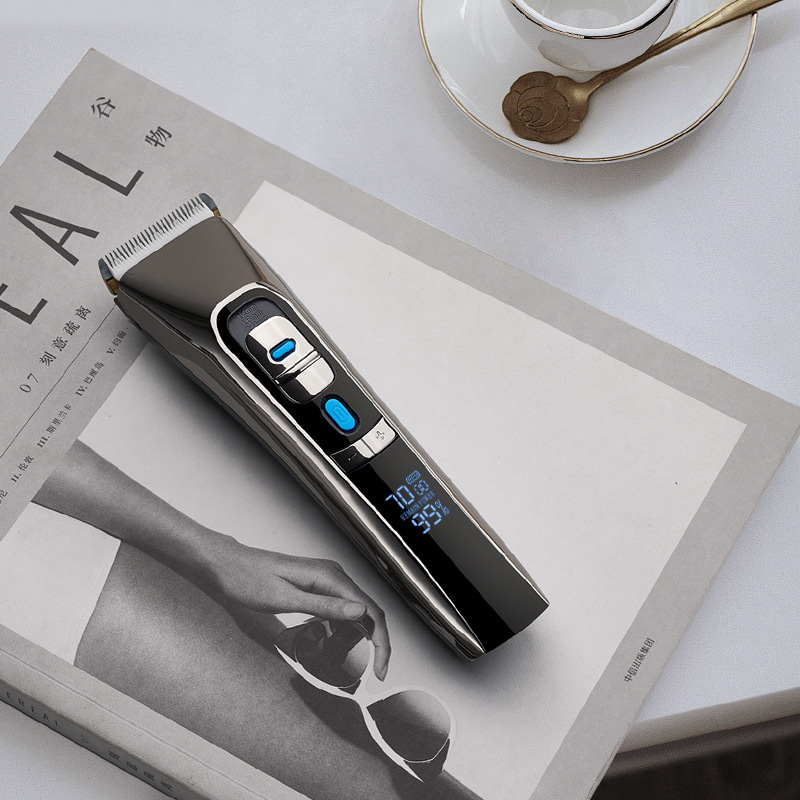 WAIKIL Cross-border Exclusive Men's Electric Shaver Oil Head Carving Shaving Head Shaver Salon Electric Razor Hair Cutter