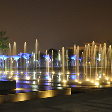 旱地喷泉水景喷泉广州雨承工程施工设计一体水秀漂浮式喷泉承接