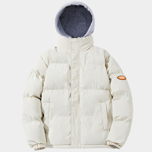 Fake Two-piece Spring Outwear Men's Winter Trbottomy Cotton Outwear Trendy Brand Baseball Uniform Handsome Clothes Jacket