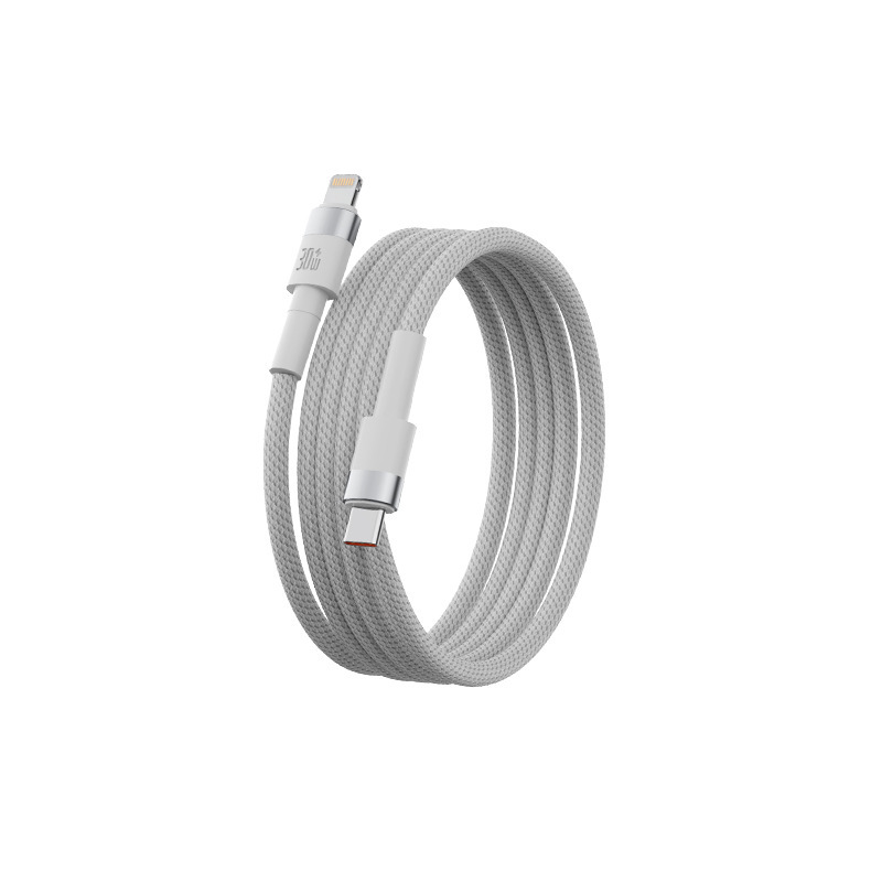 アップル30W急速充電線5芯PD編組データ線Type-c変換light 14携帯電話充電線を適用する|undefined