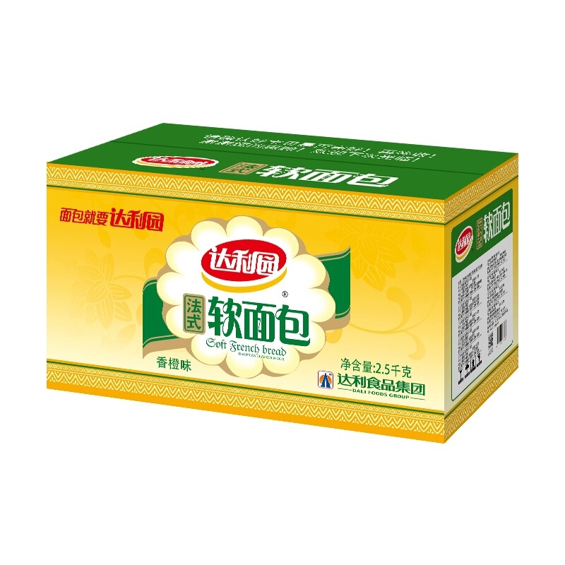 达利园法式软面包200g/360g奶香橙代餐美味手撕面包早餐糕点零食|undefined