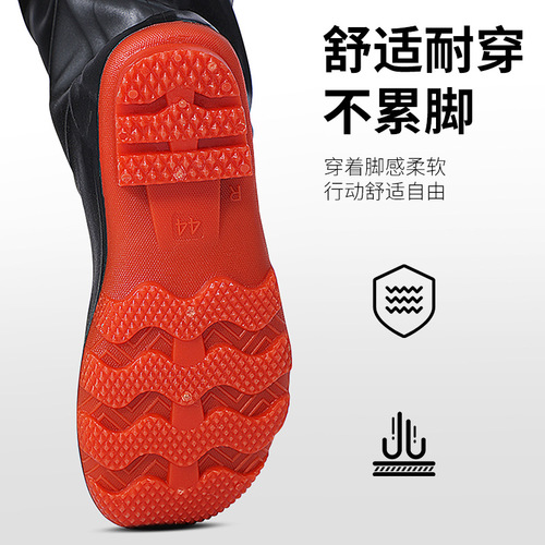 Fishing DoMore factory wholesale waterproof full-body jumpsuit winter fishing and fishing gloves clothing rain boots rain pants