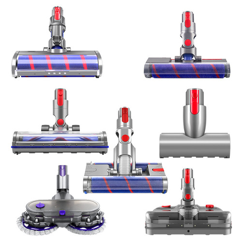 Wanchuang suitable for Dyson vacuum cleaner accessories V8/V10/V11/V12 mop head electric floor brush direct drive floor brush