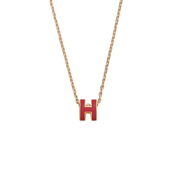 Small enamel with letters