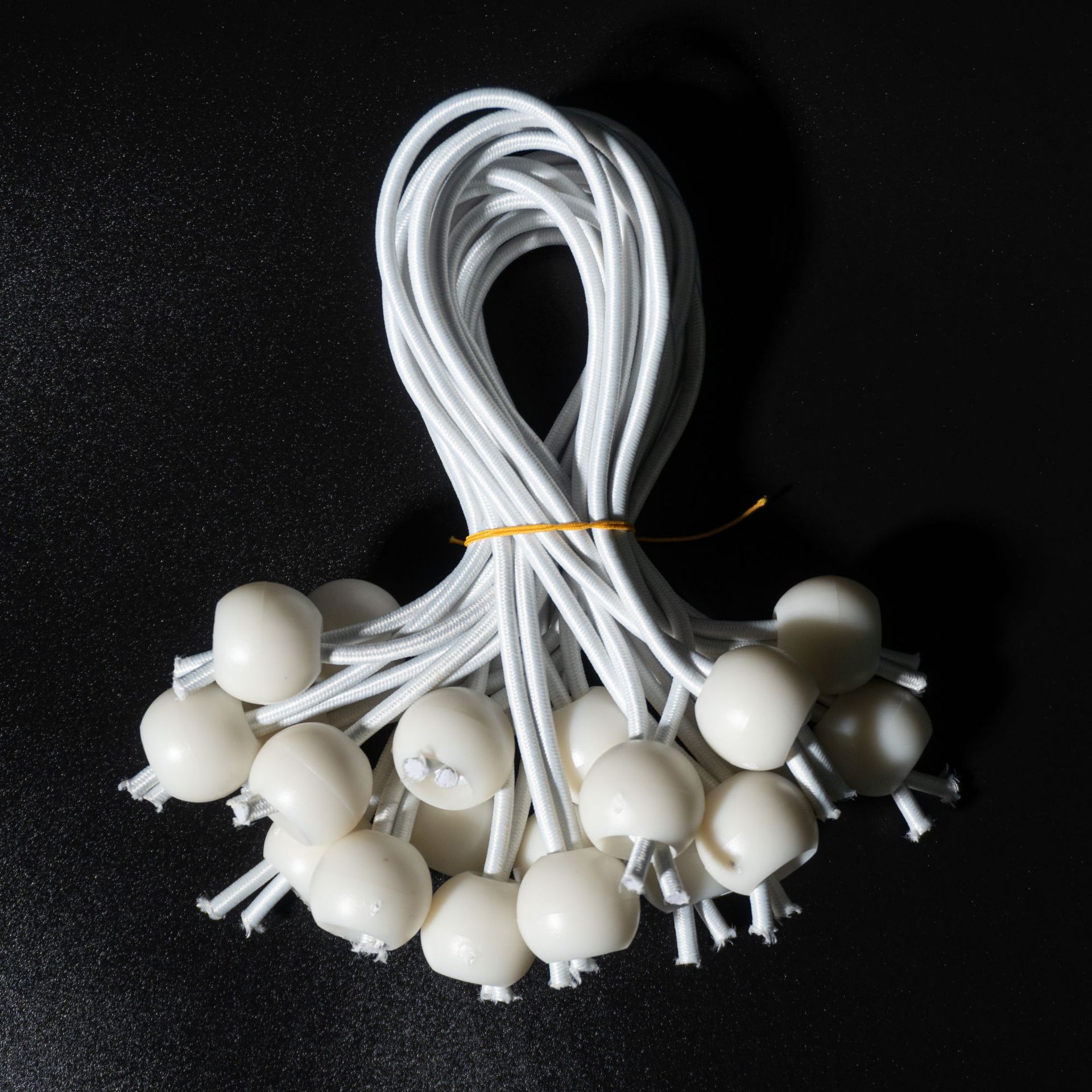 专用链接户外帐篷天幕登山包露营固定捆绑扎束塑料球头圆松紧带