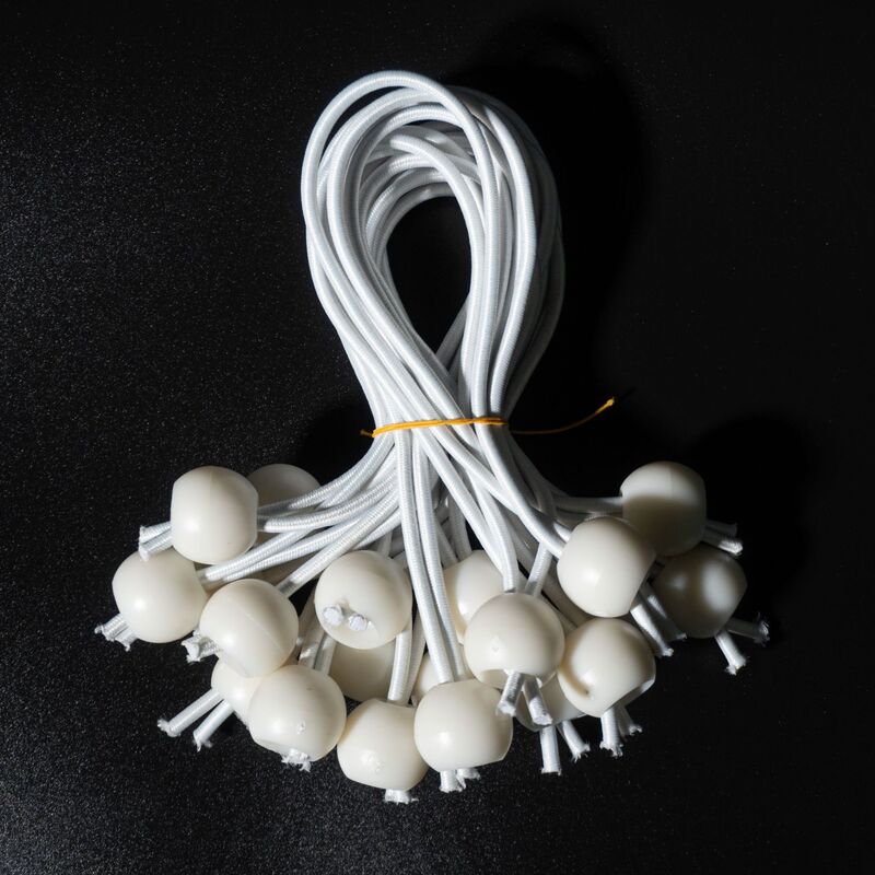 Special Link Outdoor Tent Canopy Mountaineering Bag Camping Style Fixed Binding Plastic Ball Head Round Elastic Band