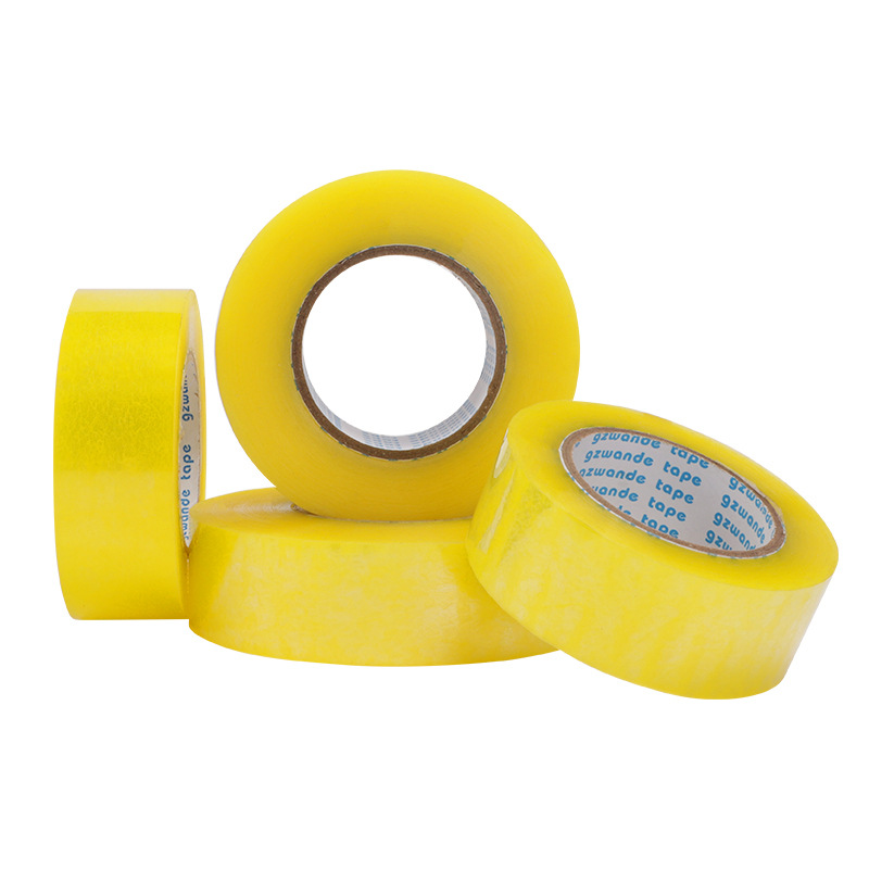 Cinta de sellado BOPP adhesivo papel logística de embalaje de comercio electrónico cinta adhesiva de alto adhesivo no fácil de romper fabricantes al por mayor un gran número de adhesivo transparente