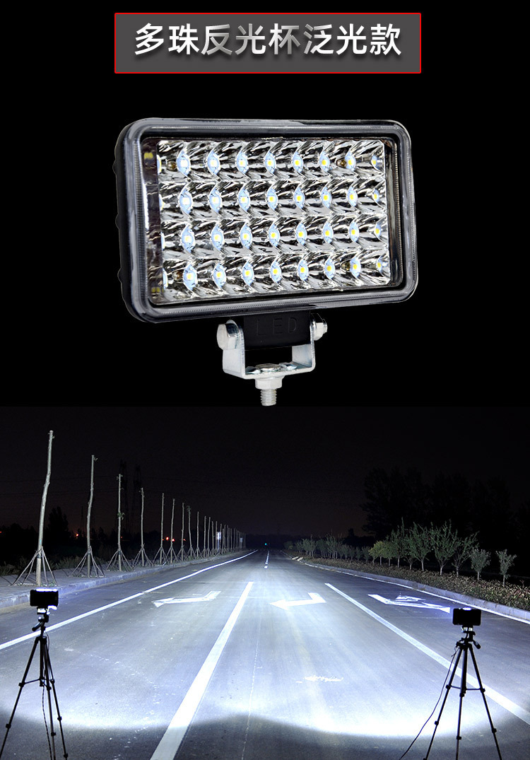 Wholesale 12V 24V Car Led Spotlights, Tricycle, Motorcycle, Truck Headlights, High-Intensity Electric Vehicle Front Headlights
