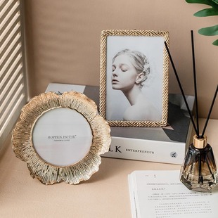 Amazon's Hottest Cross-Border Photo Frame Light Luxury American European Style Bedroom Table High-End Creative Wedding Photo Frame Wedding