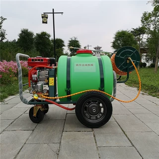 志成园林杀虫推车打药机  160L防疫汽油喷雾器  养殖场高压消毒机