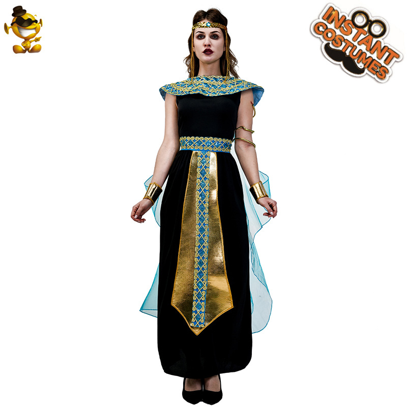 Disfraz de Cleopatra para Cosplay de Poliéster para Halloween y Escenario