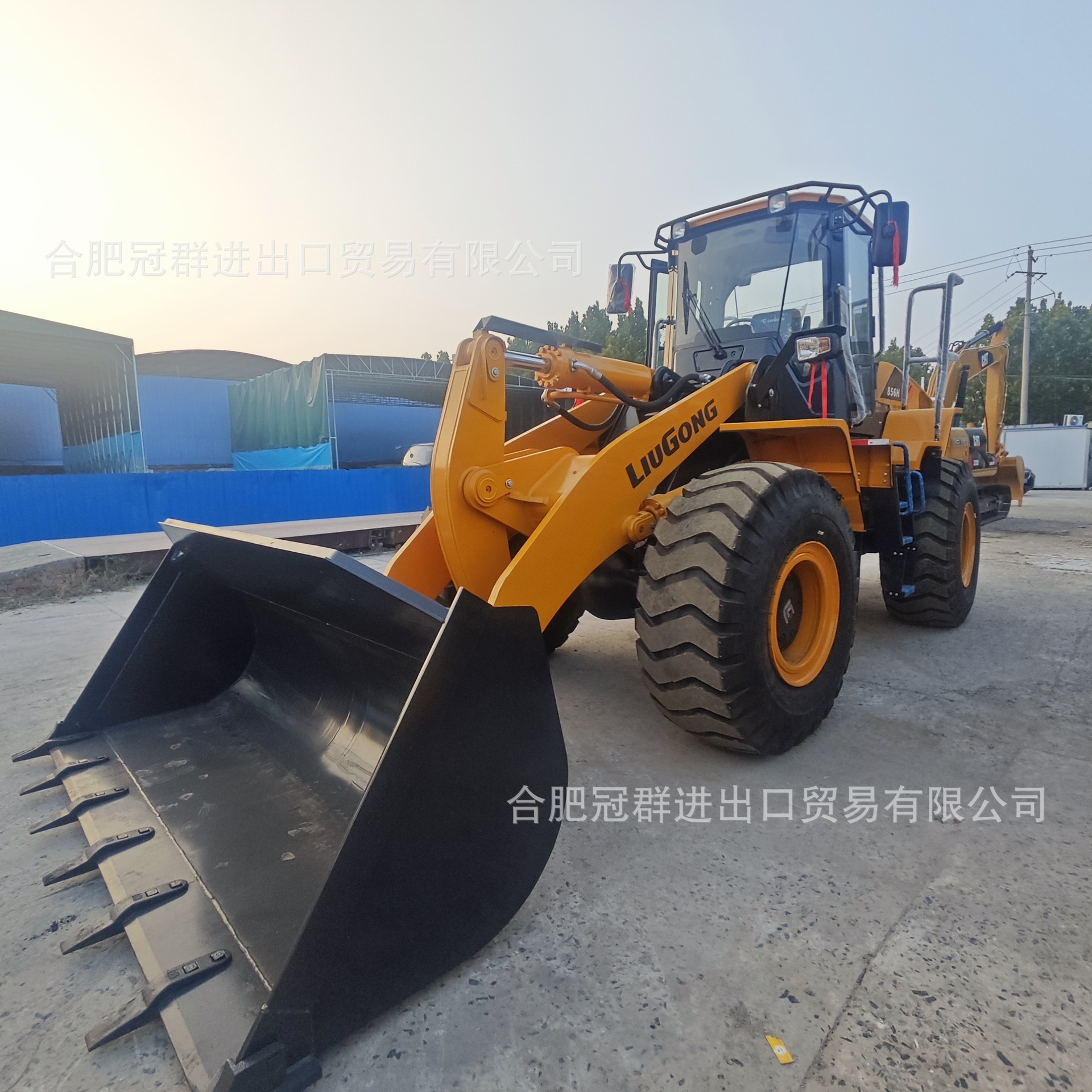 Liugong Liu Gong 50 Loader CLG856H carretilla elevadora Cummins motor ZF caja de control eléctrico image 4