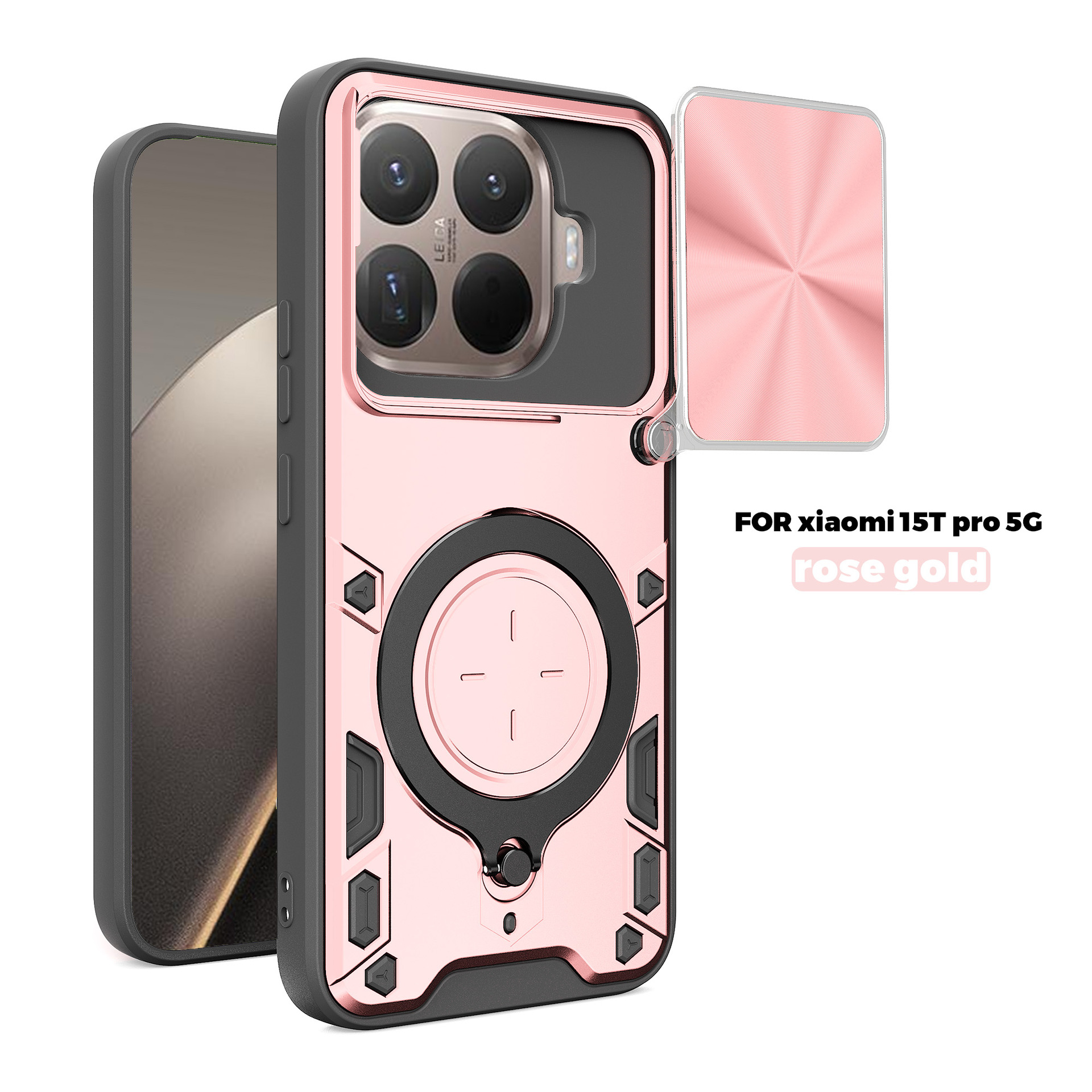 家尚-小-米-15TPRO-5G手机壳大指环防刮大指环