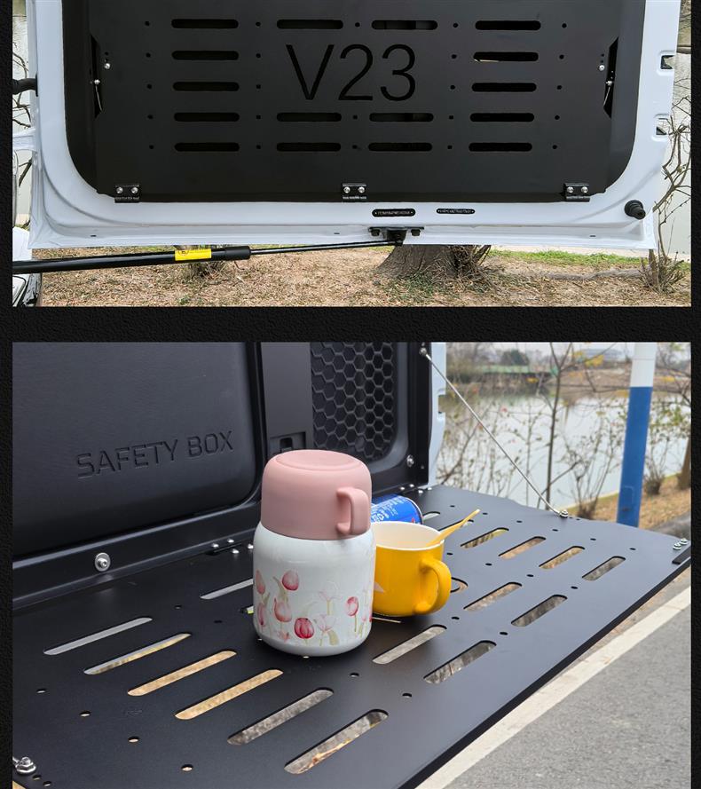 Suitable for Icar V23 Tailgate Storage Rack, Trunk Storage Rack Frame, Foldable Table Board, Expansion Luggage Box