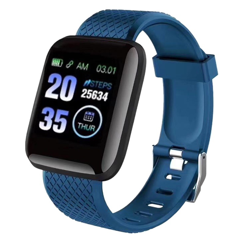 Cross-border 116Plus pantalla a color pulsera inteligente monitoreo de la frecuencia cardíaca 1,44 pulgadas D13 pantalla grande modo multi-deportes mano