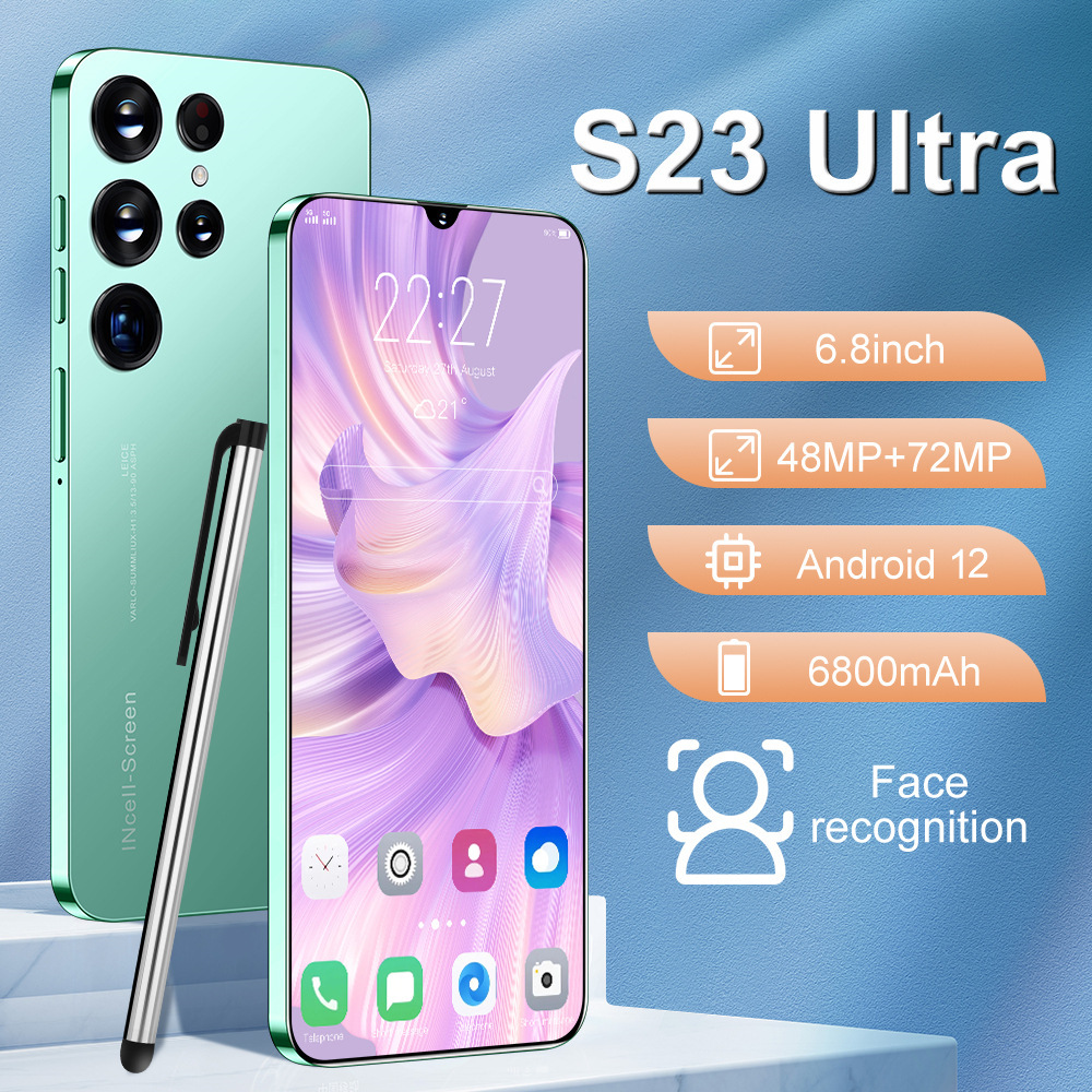 Cross-Border Mobile Phone S26 Ultra Android 16+1t Smartphone 6.8inch Full-Screen Phone Source Manufacturer
