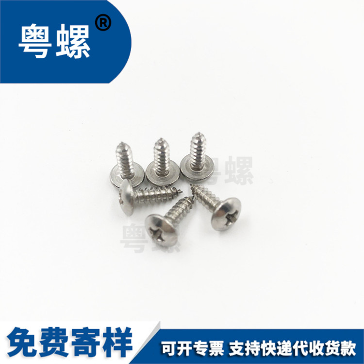 TA316M3 M4 M5 M6不锈钢自攻螺丝大扁头螺钉自功螺丝十字木螺丝