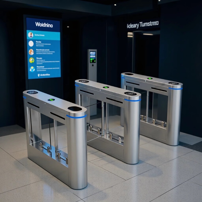 思翔通厂家 人脸识别AB门 虹膜掌静脉识别 无人值守海关速通门