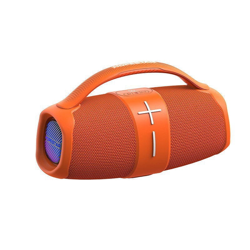 2024 nuevo H60 portátil portátil al aire libre impermeable altavoz Bluetooth inalámbrico luz RGB subwoofer estéreo stock