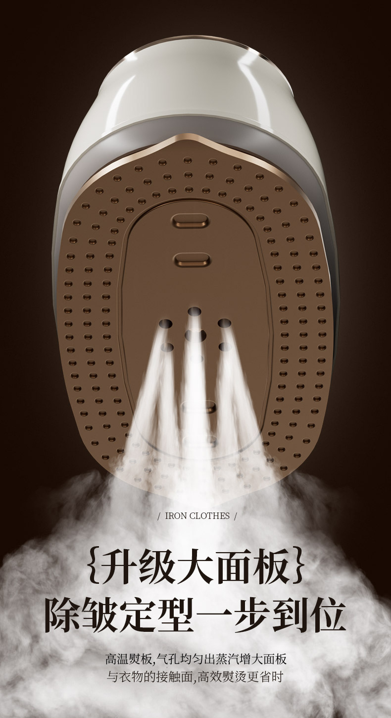 Household Small Handheld Garment Steamer Steam Ironing Machine Steam Iron Hanging Steamer Dual-Use Dry and Wet Pressing Machine