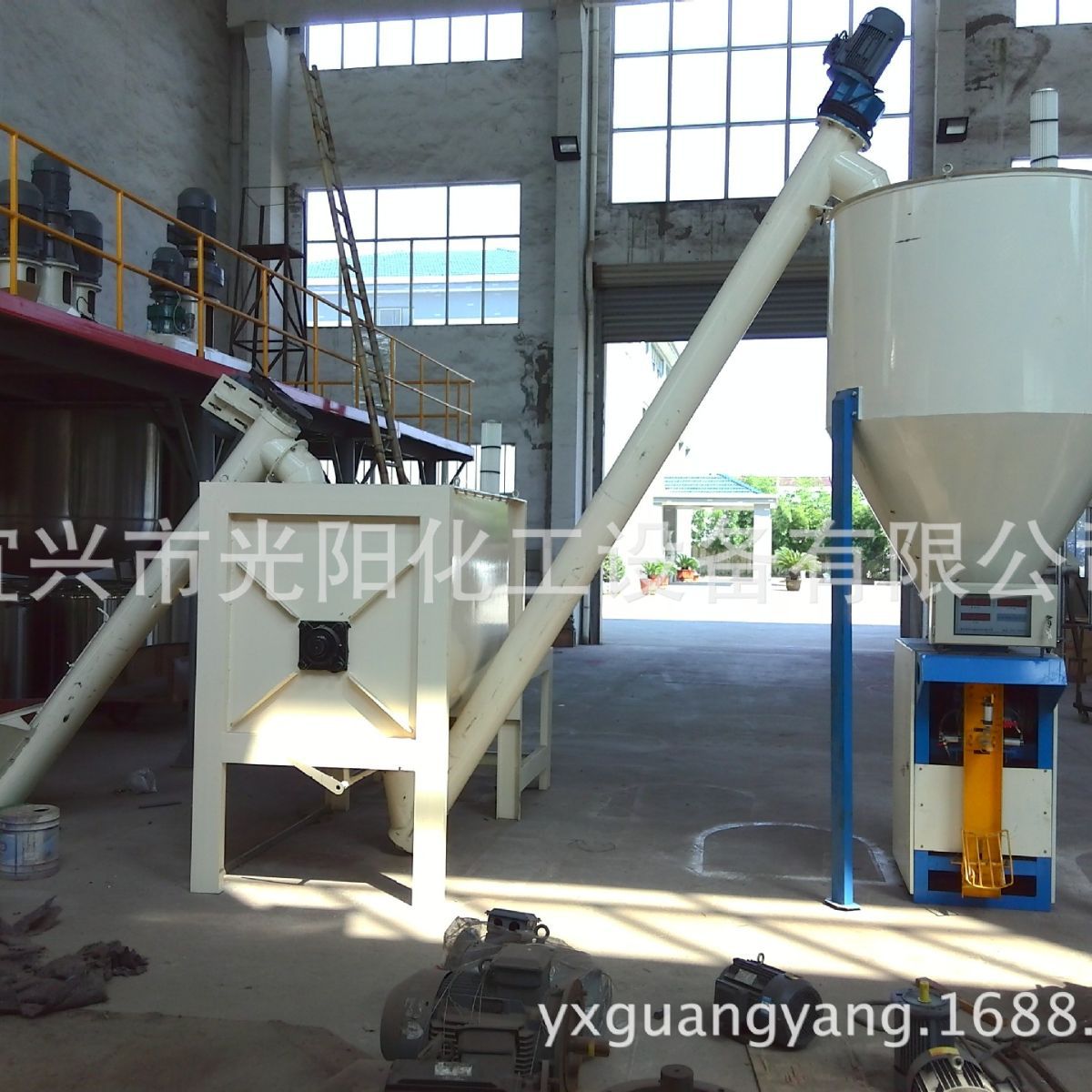 干粉砂浆成套设备 江苏干粉砂浆设备不锈钢混合机高速混料机全新