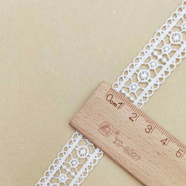 Водорастворимая вышивальная lace, полиэстер 2 см штрихкодная лента кружево для одежды аксессуары текстиль LACE