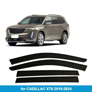 Suitable for Cadillac Xt6 2019-2024 Rain Shield Side Window Deflector Rain Eyebrow Thickened Version